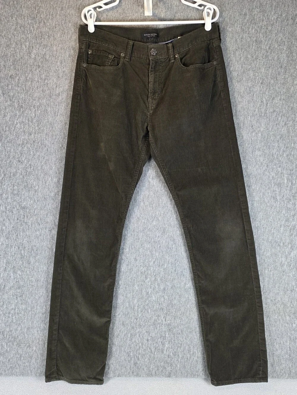 Banana Republic Pima Cotton Corduroy Jeans Brown Men's 33X34